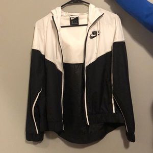 Nike Black & White Sportswear Jacket
